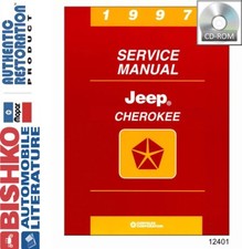 1997 Jeep Cherokee Shop Service Repair Manual CD Engine Drivetrain Electrical