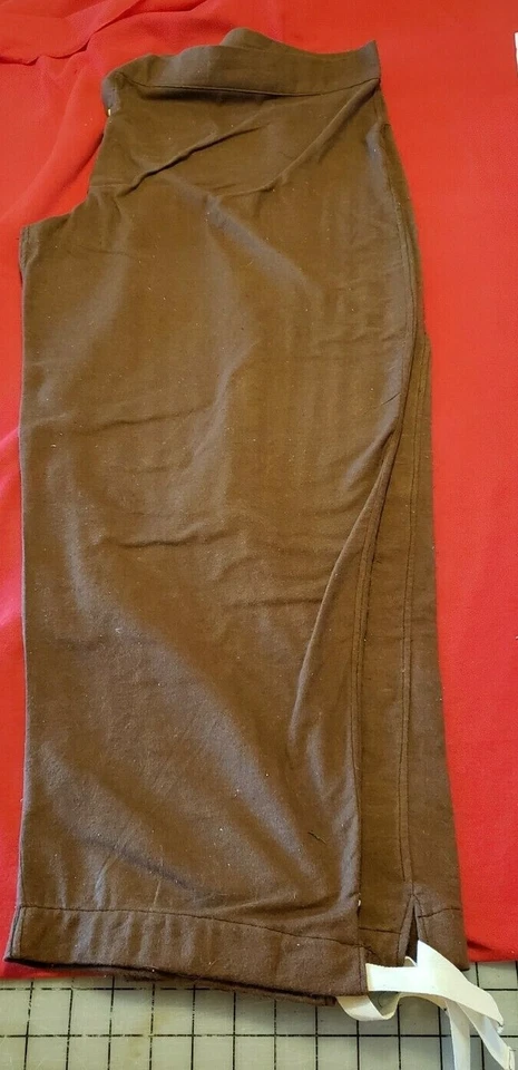 FLANELA UNDERDRAWERS Guerra Civil Reproducción Hombre Algodón con Botones Antiguos Foto 4 de 4