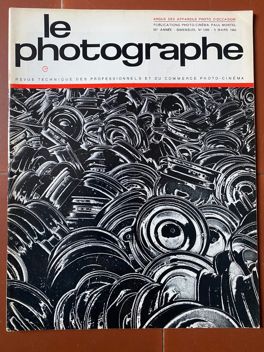5G-REVUE L'OFFICIEL DE LA PHOTO-CINE. DE 12/ 1966/ BANC D