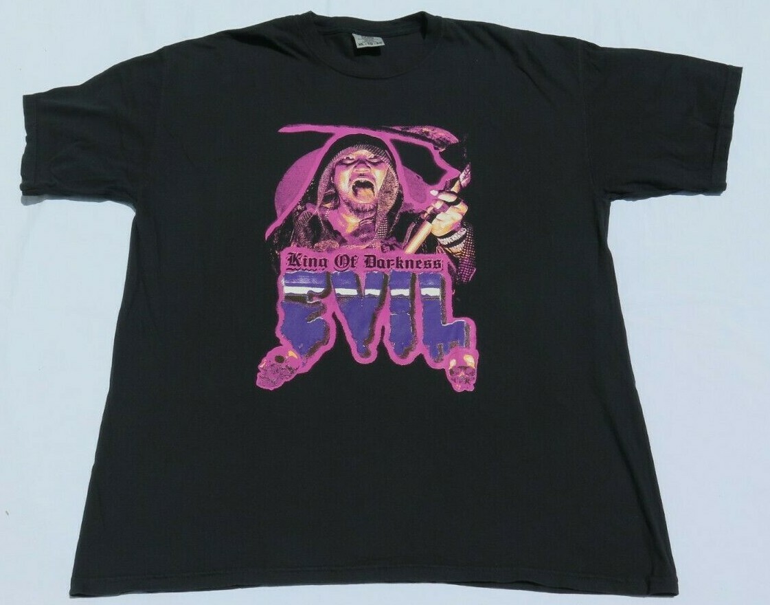 KING OF DARKNESS EVIL XL SHIRT NJPW Takaaki Watanabe wrestling | eBay