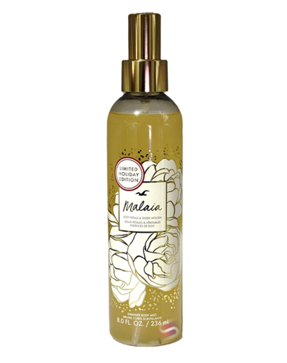 Hollister New! Limited-Edition Malaia Shimmer Body Mist 236ml | eBay