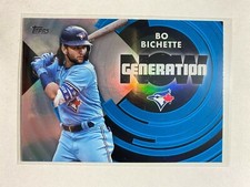 Bo Bichette 2022 Topps Series 1 Generation Now Toronto Blue Jays #GN-29 Card
