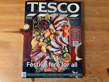 TESCO Magazine December 2022 Issue Festive Fare For All Recipes Craft Gift Ideas