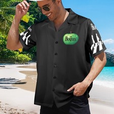 Hawaiian Button Shirt. Beatles