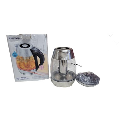 Chefman 1.8L Rapid-Boil Kettle with Temperature Control and Tea Infuser 