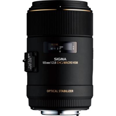 Sigma Objektiv 105 mm Makro f2.8 EX DG OS HSM für Nikon F
