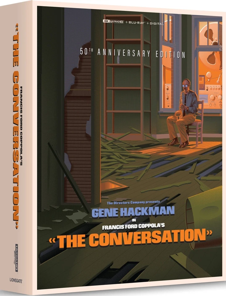 NEW The Conversation 4K SteelBook Blu-ray 50th [1974] No Dents - Ships Next Day - Image 3 of 4