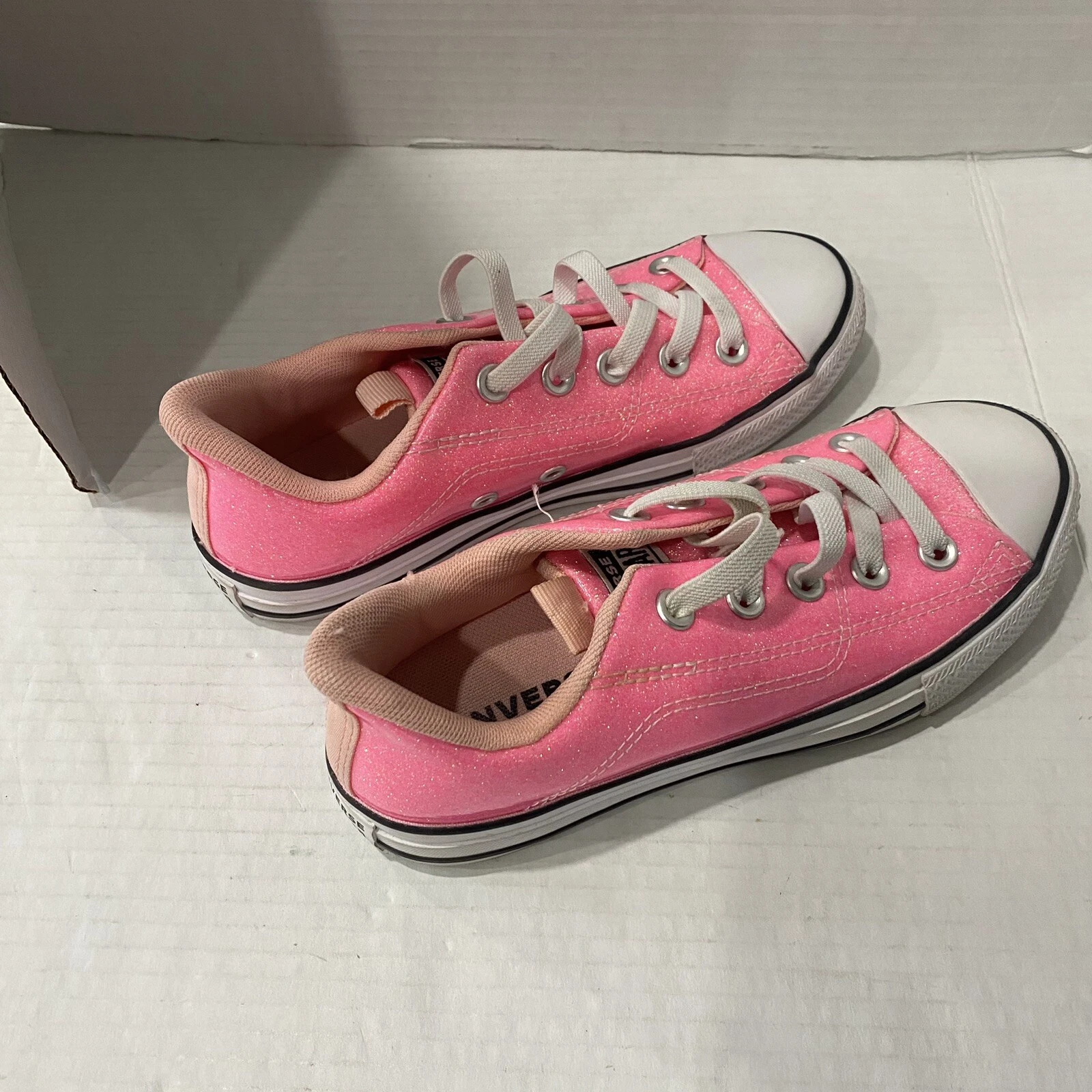 Scarpe slip on Converse bambina rosa glitter taglia 2