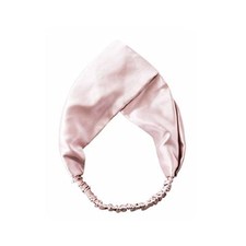 100 Mulberry Silk Headband Elastic Twisted Head Hair Wrap Turban for Women Girl
