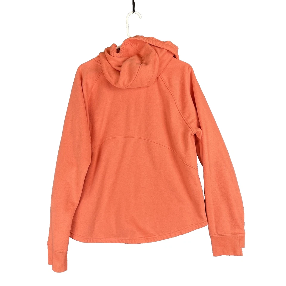 Sudadera con capucha y cremallera completa polar ultrasuave Tek Gear para mujer bolsillos con agujeros para el pulgar XXL rosa Foto 3 de 3