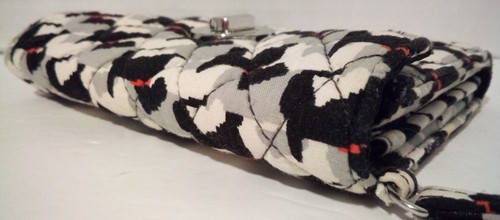 Portafoglio piccolo Vera Bradley modello cani scozzesi (inverno 2016, ret.) - Foto 7 di 9