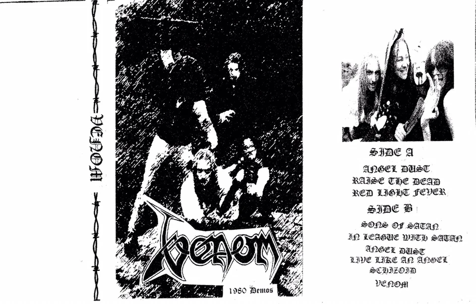 Venom 1980 demos fanclub cassette black metal bathory Motörhead slayer exodus - Image 2 of 2