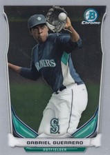2014 Bowman #CTP-29 Gabriel Guerrero Seattle + (Yes 3 Free Mystery Cards)