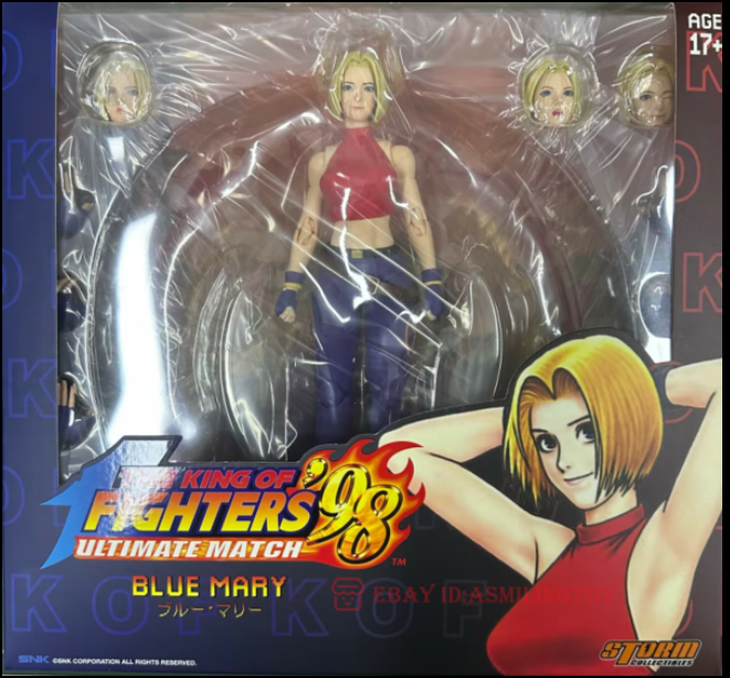 ST Storm Toys 1/12 SNK The King of Fighters Blue Mary Action