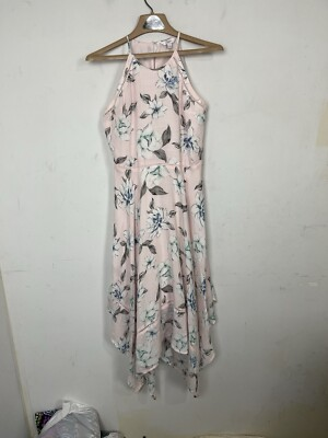 #ad Candies Womens Dress Small Pink Floral Fairy Whimsical Maxi Feminine $30.95
