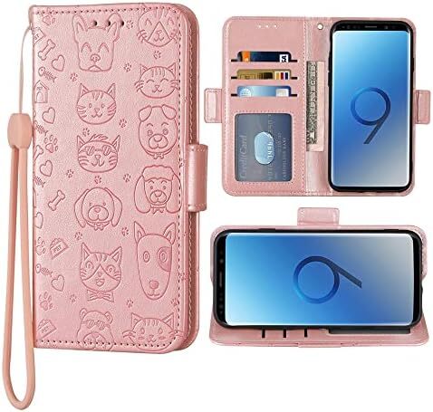 Compatible with Moto G30/G20/G10/10 Power 2021 Wallet Case Wrist Strap Lanyard L