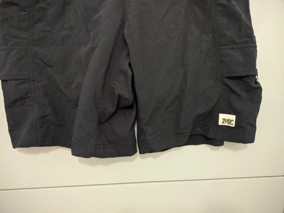 ZOIC SHORTS Mens L BLK Yuba Pad Lined Mountain Biking Cargo Outdoor 10" Solid - Image 2 of 4