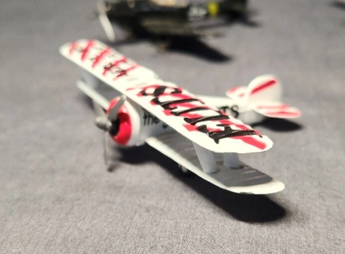 Lot of 4 Vintage Diecast Toy Propeller Planes, Seebee, Junkers JU-871, EUC - Image 2 of 4