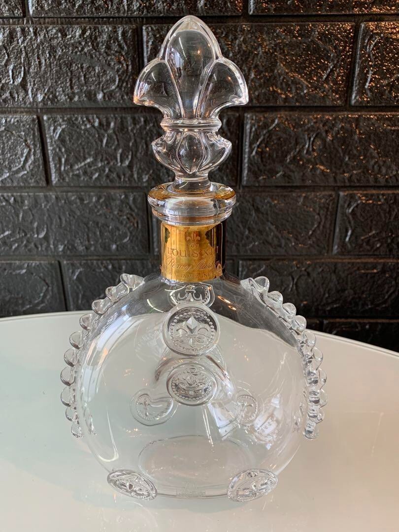 REMY MARTIN LOUIS XIII COGNAC BACCARAT CRYSTAL DECANTER BOTTLE