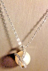 Vintage Swarovski(Swan Tag) LG. Faux Pearl wrapped N encrusted Crystals Necklace — photo 1
