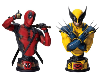 MARVEL Deadpool & Wolverine Bust-up statue Figure A & Last MARVEL Deadpool & Wolverine Bust-up statue Figure A & Last
