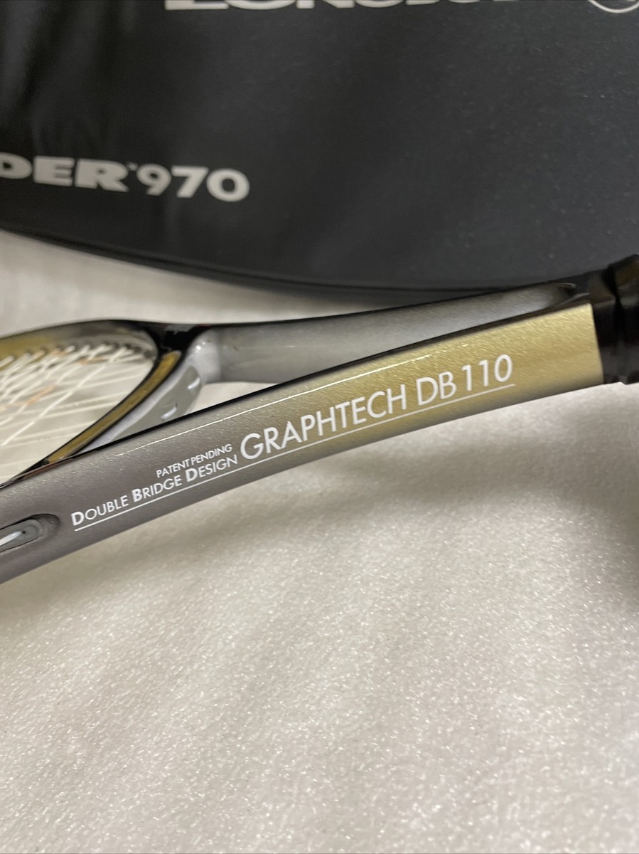 PRINCE カタログ　1976年〜1978年 RARE Prince Graphtech DB 110 Tennis Racquet 4 1/8 No.1Cert