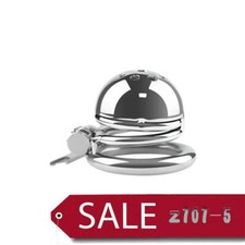 New Male Metal Chastity Lock Abstinence Peni Lock Cage Binding Ring Men