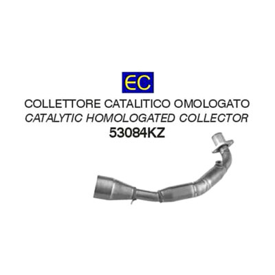 ARROW URBAN APPROVED CATALYTIC MANIFOLD FOR Vespa PRIMAVERA 4T 125 2021-202