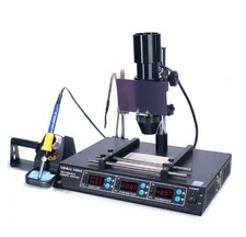 4-in-1 Soldering Station Hot Air Gun Iron Rework Station for PCB Repair