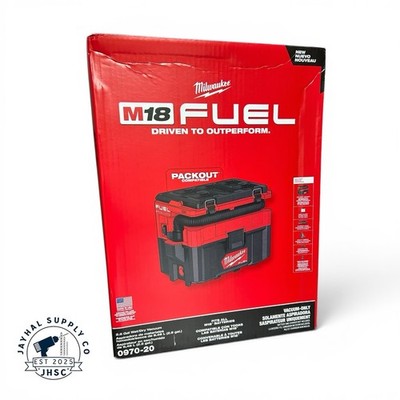 Milwaukee 0970-20 18V PACKOUT Wet/Dry Vacuum Cleaner (Tool Only)