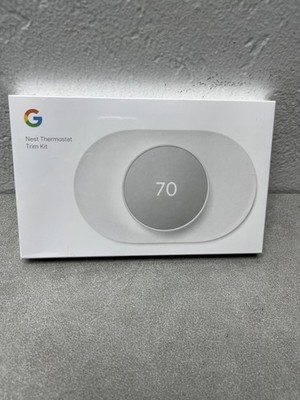 Google Nest Thermostat Trim Kit - Snow (GZZN7) - GA01837-US - New Sealed