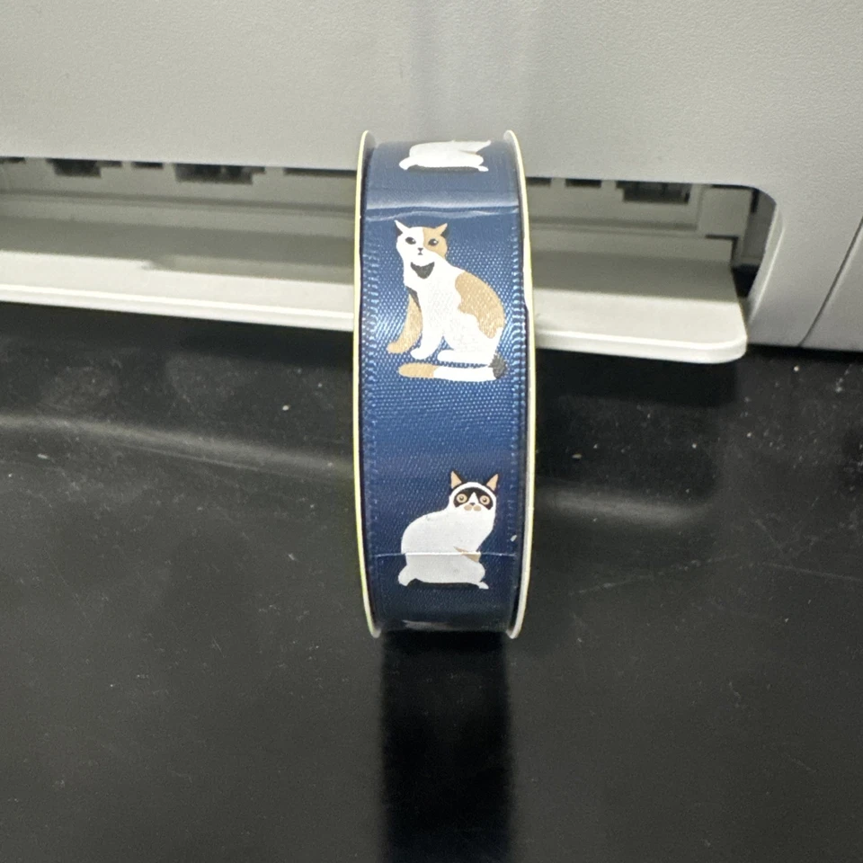 Floral Garden Pet Cat Ribbon for Crafts – 3 Yards New - Image 2 of 4