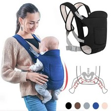 Marsupio Ergonomico Per Neonato Bambino Bebé Regolabile 4in1 Comodo E Sicuro