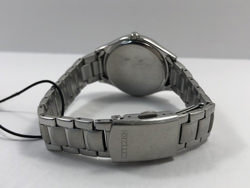 Citizen Crystal Eco-Drive Silver Dial Stainless Steel Ladies Watch EO1181-55A - Picture 13 of 15