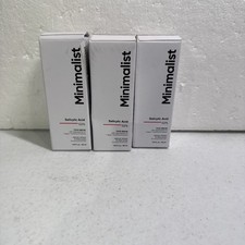 3x Minimalist 2 Salicylic Acid Face Serum Acne Pores 1.01 fl oz -exp 11/26