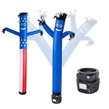 Vevor Inflatable Tube Man Blower 6 Ft Tall Wacky Waving Wind Flying Inflatable