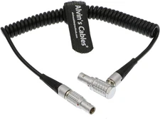 5 Pin Timecode Coiled Cable for ARRI Alexa Sound Devices ZAXCOM DENECKE XL-LL