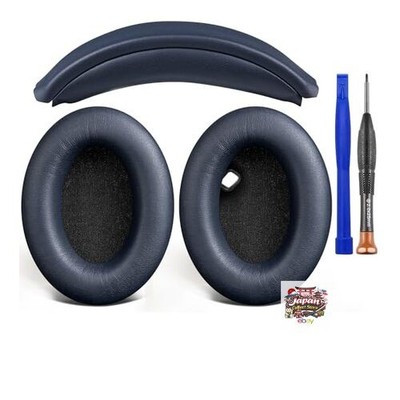 SOULWIT Ohrpolster und Kopfbügel Set für Sony WH-1000XM4 Over-Ear Headset