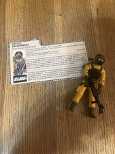 1985 ARAH G.I. Joe Hostile Environment AIRTIGHT with File Card