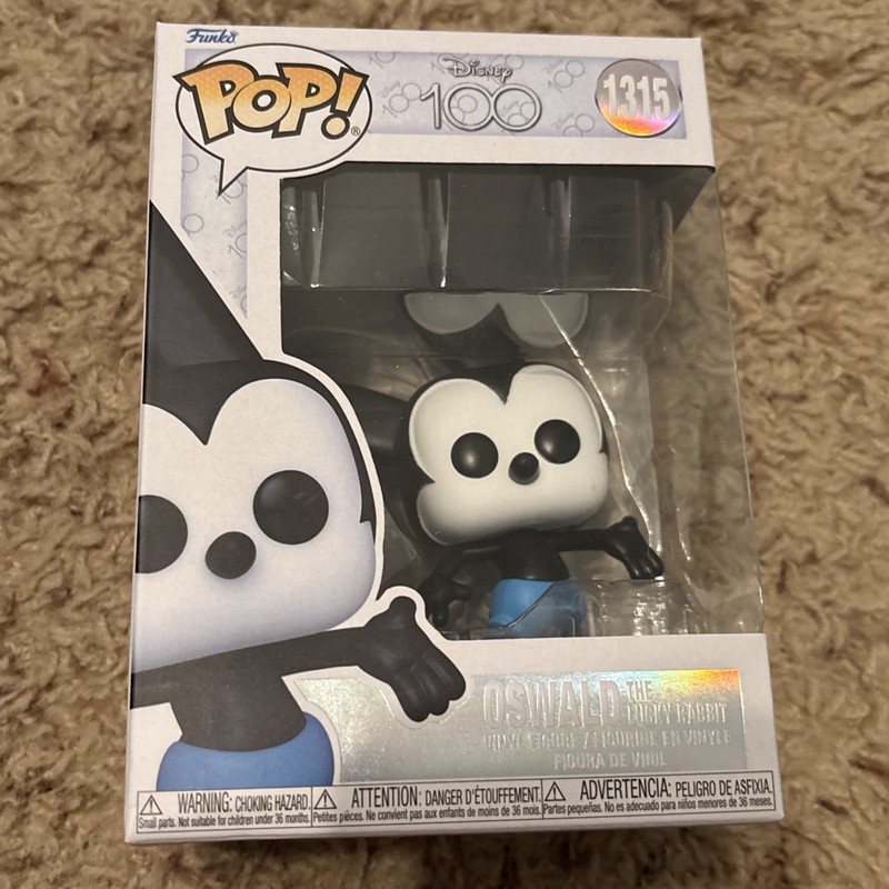 Funko Pop! Vinyl: Disney - Oswald The Lucky Rabbit #1315 W/Protector