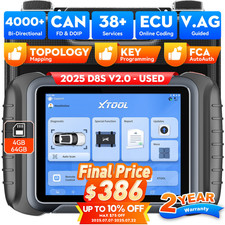 XTOOL USED D8S V2.0 Auto Full System Diagnosi...