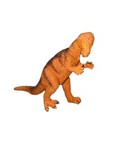 1991 Pachycephalosaurus Solid Rubber Plastic Dinosaur Figure Toy Model 8  Long