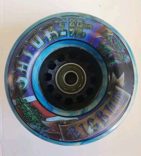 Vintage Satori Big Bud 80 MM 78A Skateboard Wheels - Picture 1 of 6