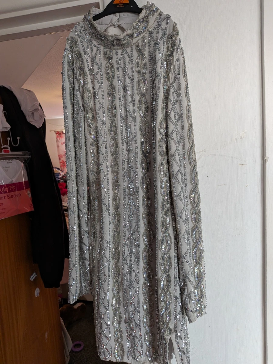 miss selfridge silver sequin dress Miss Selfridge Clothing, Shoes & Accessories