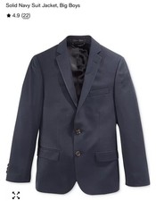 EUC Ralph Lauren Suit Separate Jacket Double Vent Navy Boys 16R Holiday