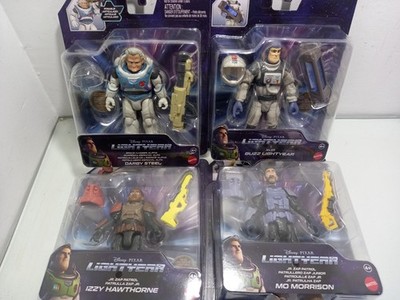 Lote 4 Figuras Lightyear Buzz xl-01 mo morrison izzy hawthorne darby steel
