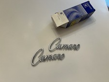 Nos Gm Pair Of 1968-1969 Camaro Fender Emblems Z28 Copo Ss 396 Gm 3916660 Nos Gm Pair Of 1968-1969 Camaro Fender Emblems Z28 Copo Ss 396 Gm 3916660