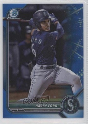 2022 Bowman Chrome Prospects Blue Refractor 31/150 Harry Ford #BCP-189 14ij