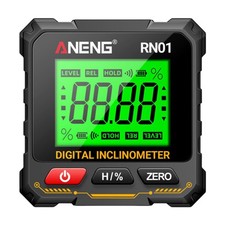 Digital Angle Gauge with Magnetic Base Compact Accurate