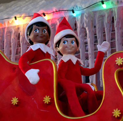 2026 (Brown Eye Exclusive version) The Elf on the Shelf 5-ft Boy or Girl Holiday